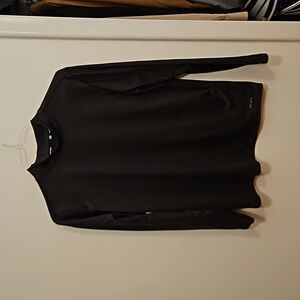 Black drytek long sleeve turtle neck